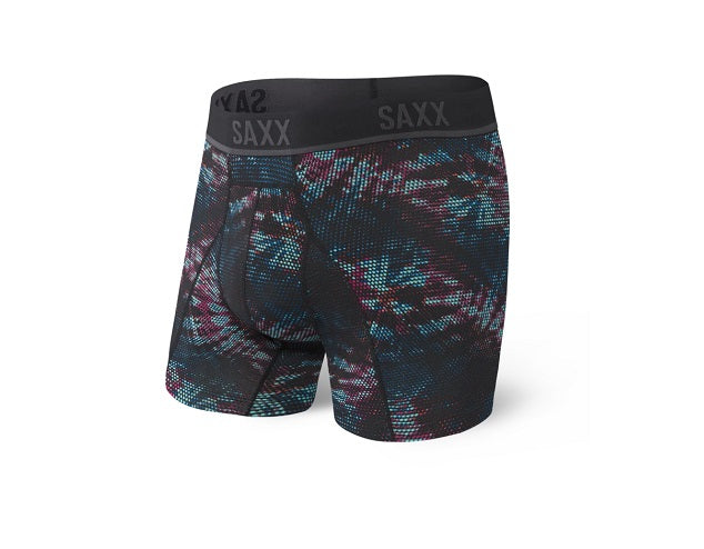 SAXX - Kinetic Light-Compression Mesh Boxer Brief - Blackout
