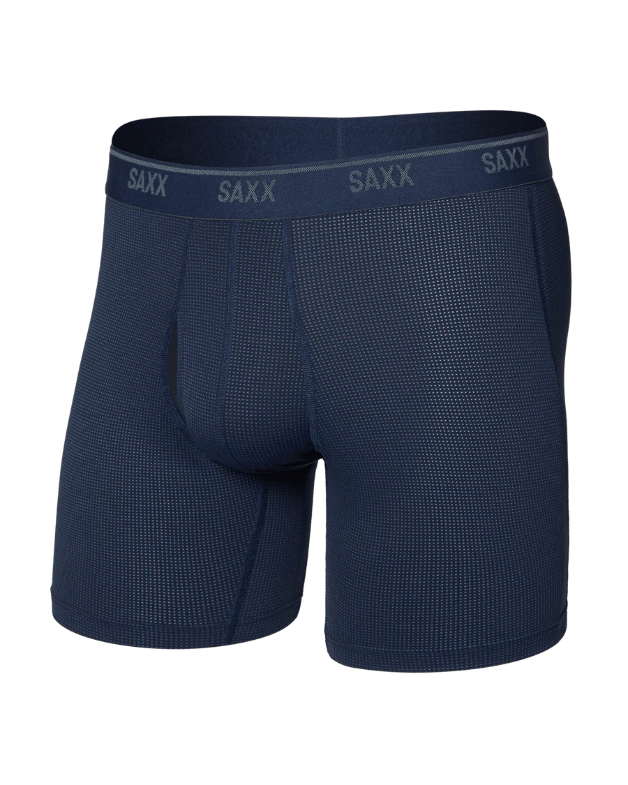 Saxx - Quest Quick-Dry Mesh Boxer Brief Fly - Maritime