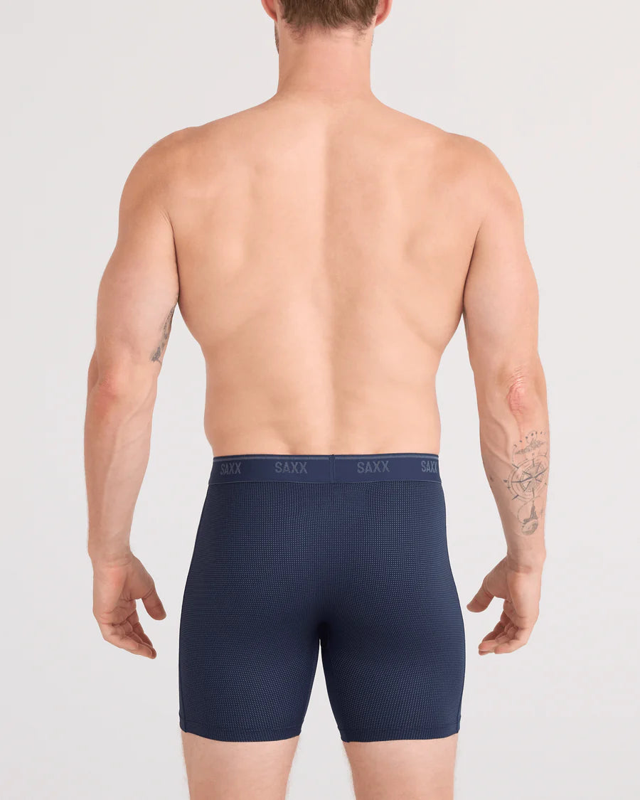 Saxx - Quest Quick-Dry Mesh Boxer Brief Fly - Maritime