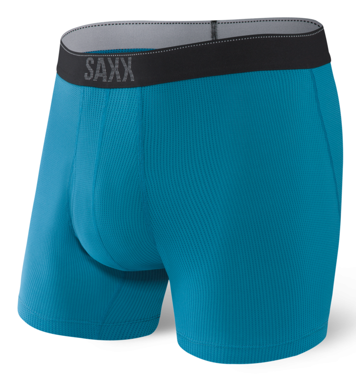 SAXX - Quest Quick Dry Mesh Boxer Brief Fly - Midnight Blue Ii