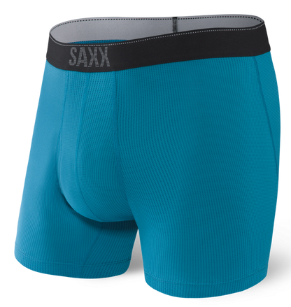 SAXX - Quest Quick Dry Mesh Boxer Brief Fly - Midnight Blue Ii