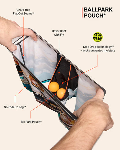 Saxx - Volt Breathable Mesh Boxer Brief - Haute Doggers Sail Blue