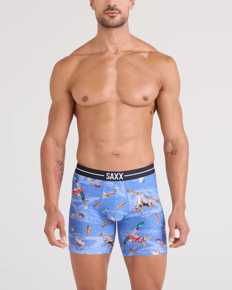 Saxx - Volt Breathable Mesh Boxer Brief - Haute Doggers Sail Blue