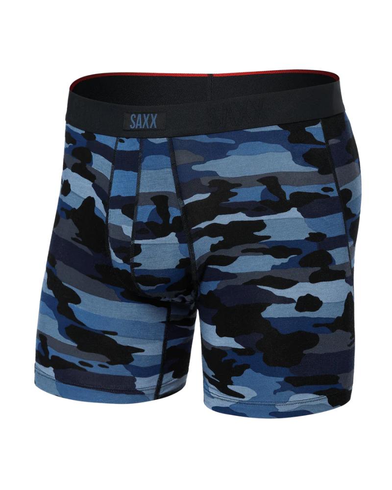 SAXX - Vibe Xtra Boxer Brief Fly - Astro Blue Heather