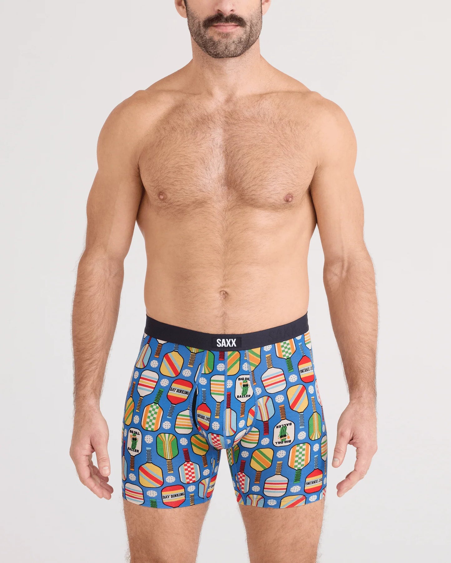 SAXX - Vibe Xtra Boxer Brief Fly - Day Dinking Bold Blue