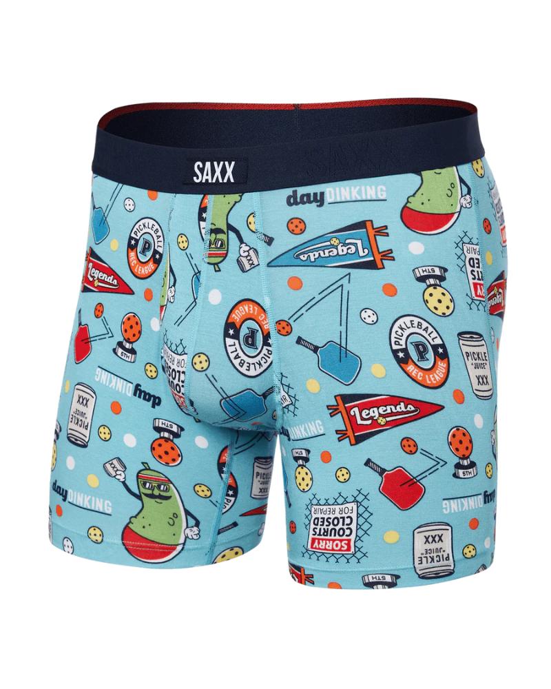 SAXX - Vibe Xtra Boxer Brief Fly - Astro Blue Heather