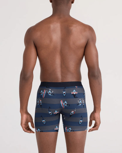SAXX - Vibe Xtra Boxer Brief Fly - Shark Bite Navy