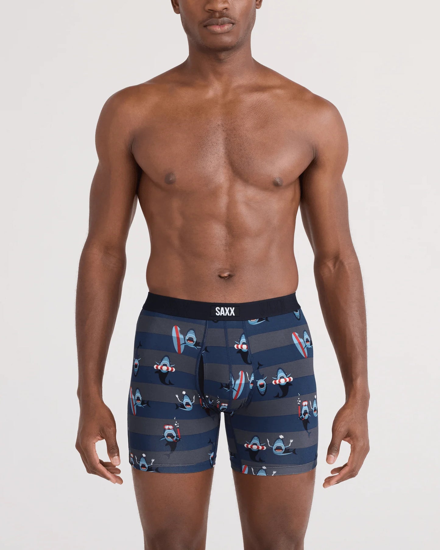 SAXX - Vibe Xtra Boxer Brief Fly - Shark Bite Navy