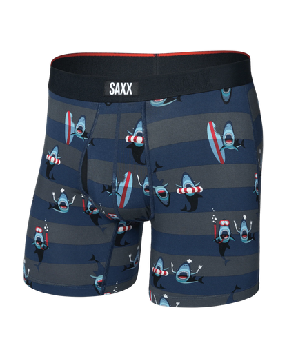 SAXX - Vibe Xtra Boxer Brief Fly - Shark Bite Navy
