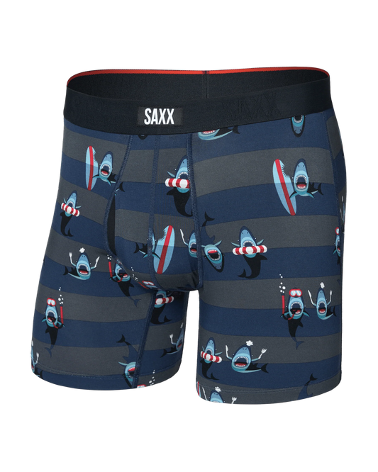 SAXX - Vibe Xtra Boxer Brief Fly - Shark Bite Navy