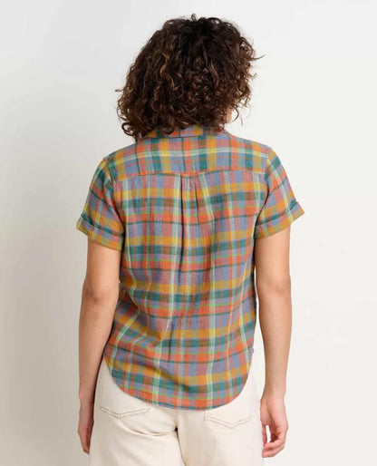 Toad and Co - Camp Cove Short Sleeve Shirt - Umber Plaid