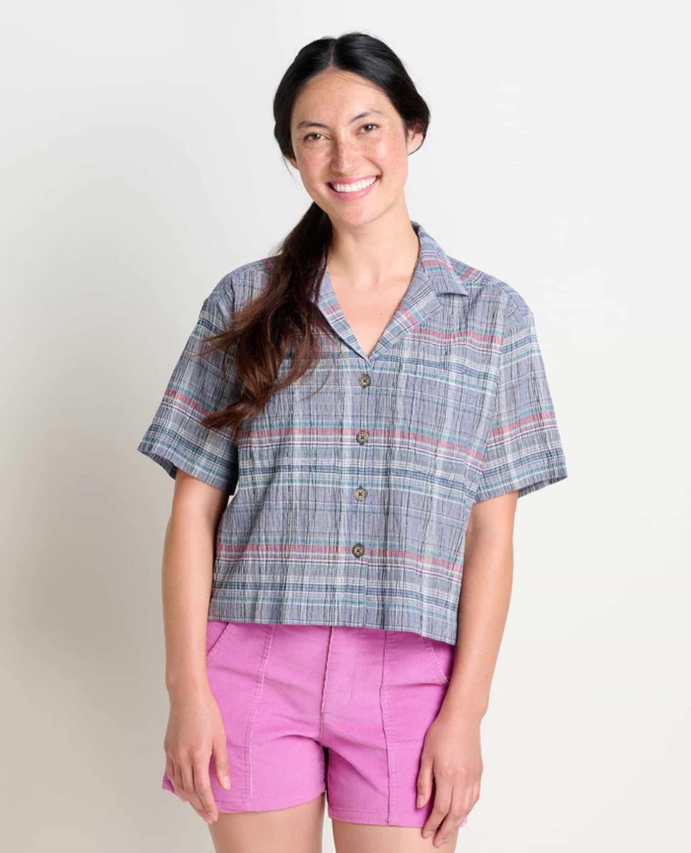 Toad and Co - Fletcher Short Sleeve Shirt - Women's - Iris