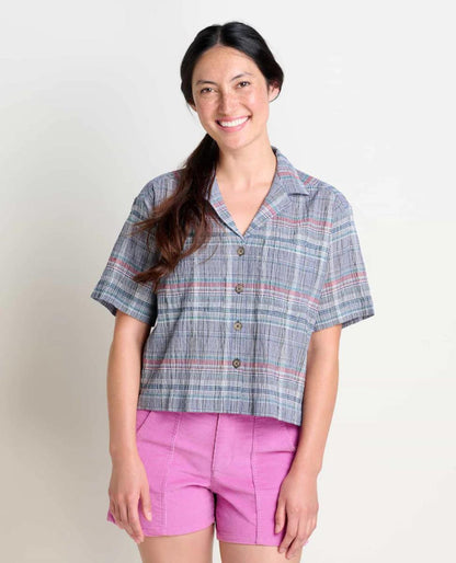 Toad and Co - Fletcher Short Sleeve Shirt - Women's - Iris