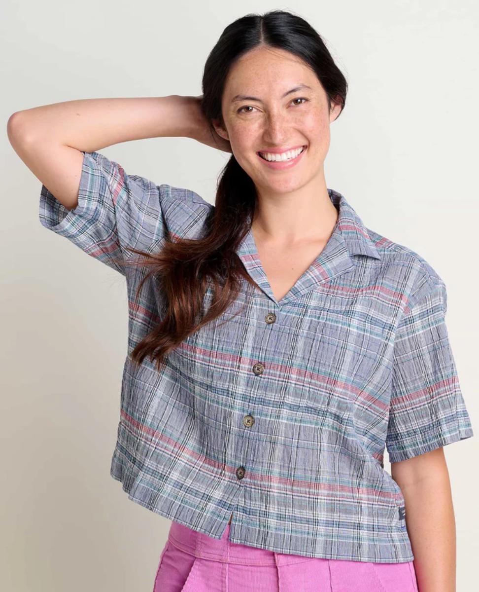 Toad and Co - Fletcher Short Sleeve Shirt - Women's - Iris