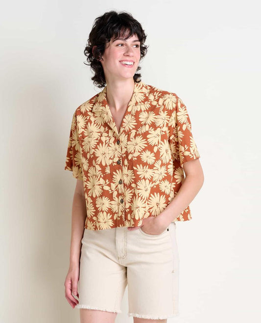 Toad and Co - Fletcher Short Sleeve Shirt - Women's - Iris