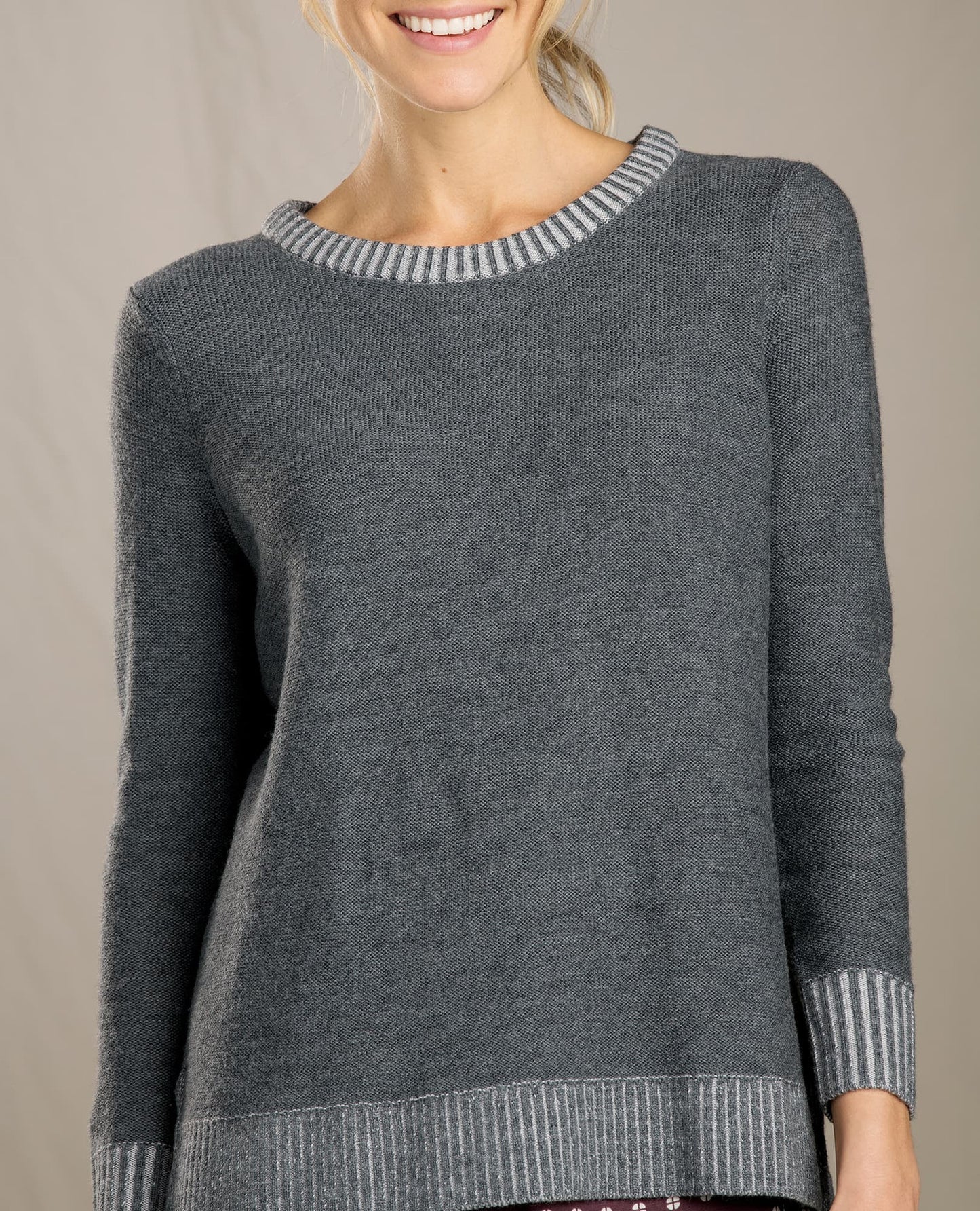 Toad&Co - Cabriolet T-Neck Sweater - Oatmeal