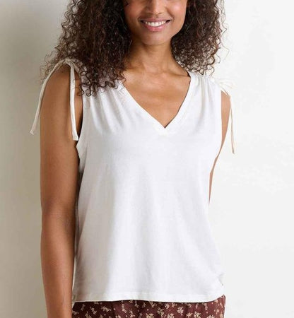Toad and Co - Anza Cinch Tank - Egret