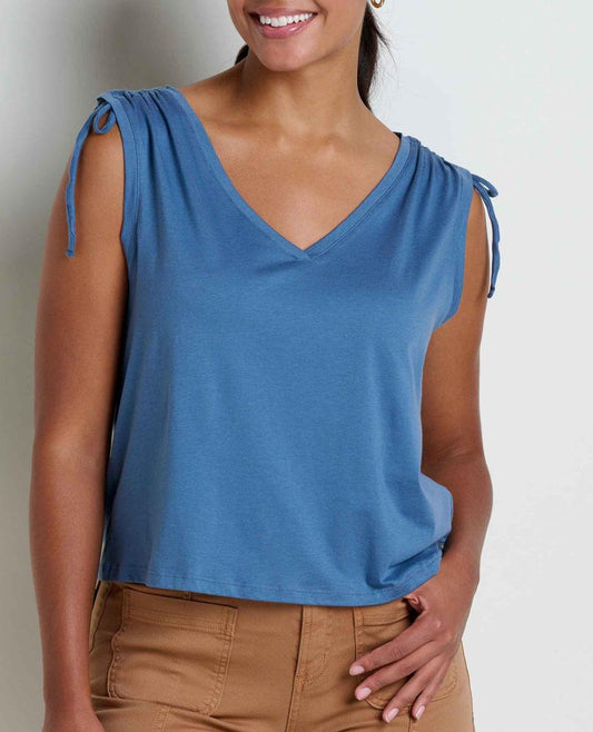 Toad and Co - Anza Cinch Tank - Pacific Blue