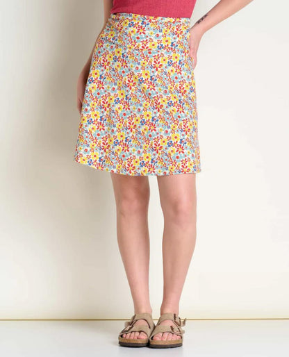Toad and Co - Chaka Skirt - Black Lily Print