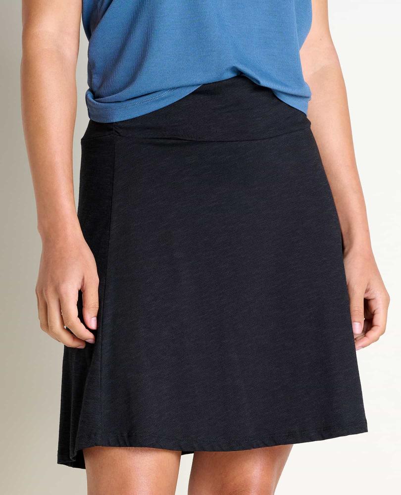 Toad and Co - Chaka Skirt - Black Lily Print