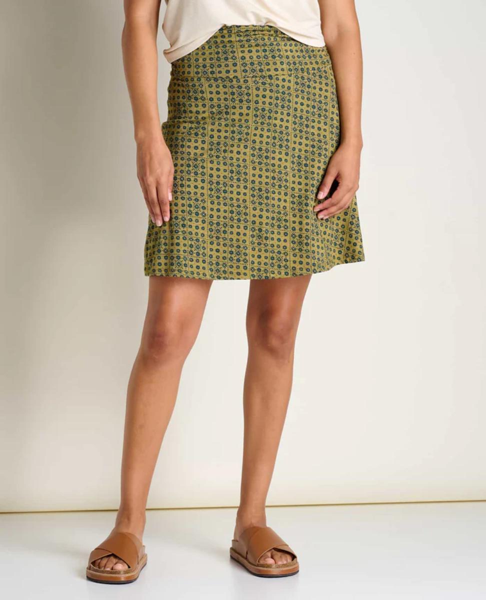 Toad and Co - Chaka Skirt - Black Lily Print