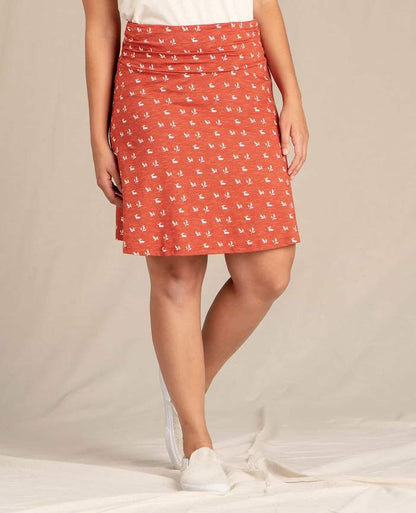 Toad and Co - Chaka Skirt - Black Dot Print