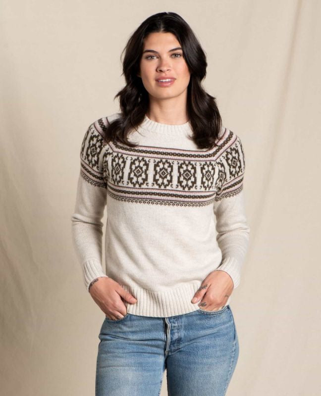 Toad and Co - Cazadero Crew Sweater - Women's - Boysenberry