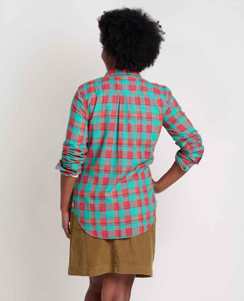 Toad and Co - Re-Form Flannel Long Sleeve Shirt - Arcadia Plaid