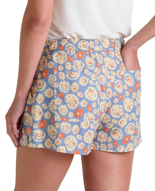 Toad and Co - Taj Hemp Pull-On Short - Women's - North Shore Shape Print