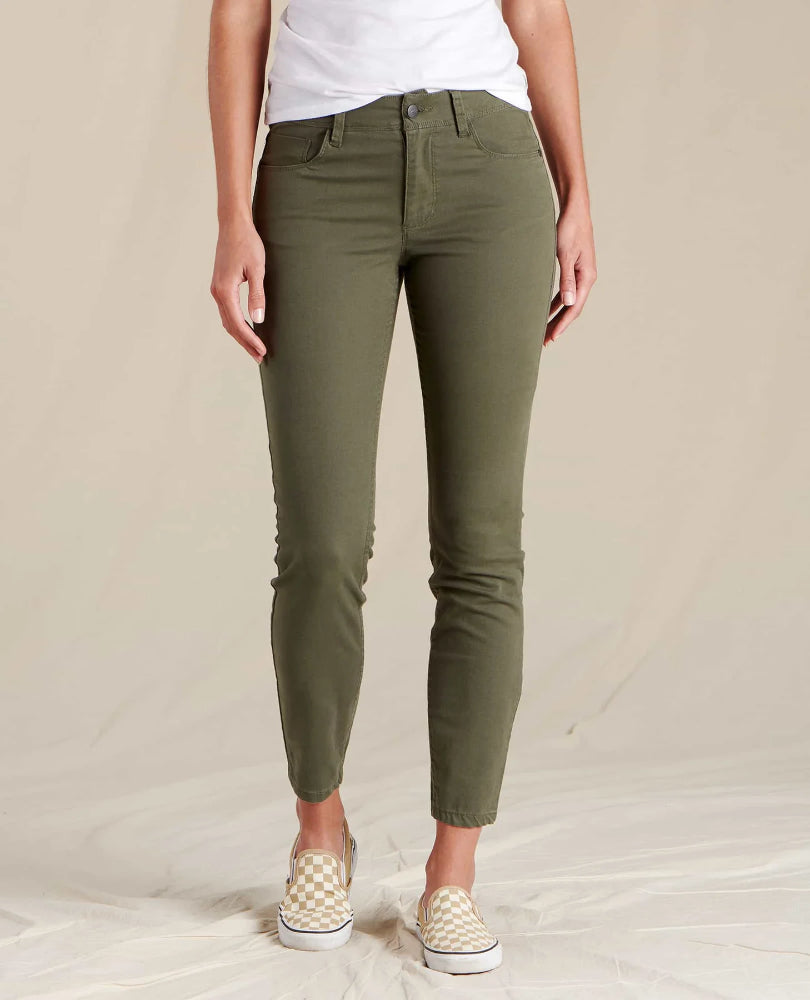 Toad and Co - Earthworks 5 Pocket Skinny Pant Women's - Soot