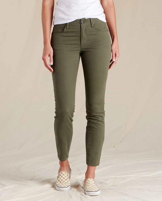Toad and Co - Earthworks 5 Pocket Skinny Pant Women's - Soot