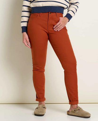 Toad and Co - Earthworks 5 Pocket Skinny Pant Women's - Soot