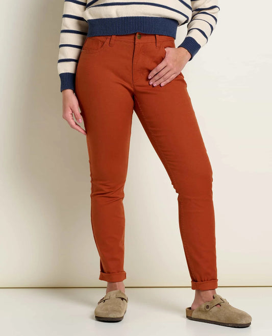 Toad and Co - Earthworks 5 Pocket Skinny Pant Women's - Soot
