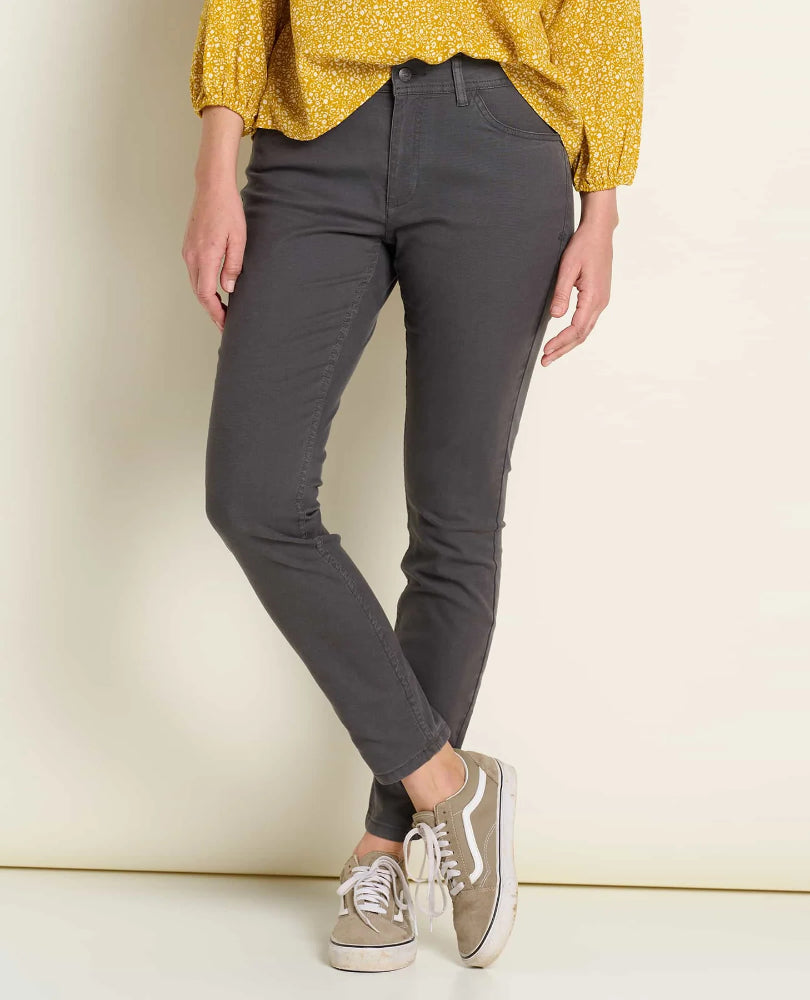 Toad and Co - Earthworks 5 Pocket Skinny Pant Women's - Soot