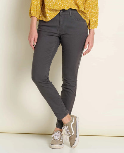 Toad and Co - Earthworks 5 Pocket Skinny Pant Women's - Soot