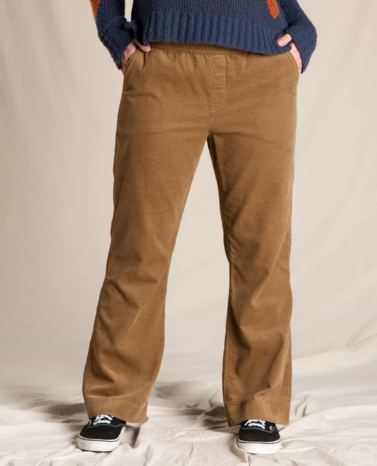Toad and Co - Scouter Cord Pull-On Pant - Women's - Honey Brown
