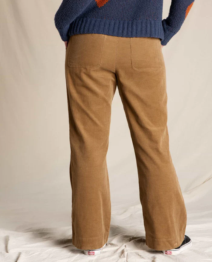 Toad and Co - Scouter Cord Pull-On Pant - Women's - Honey Brown