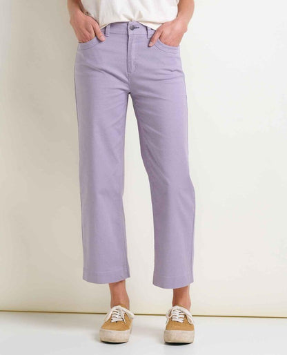 Toad and Co - Earthworks Wide Leg Pant - Epidote