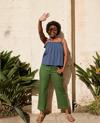 Toad and Co - Earthworks Wide Leg Pant - Epidote