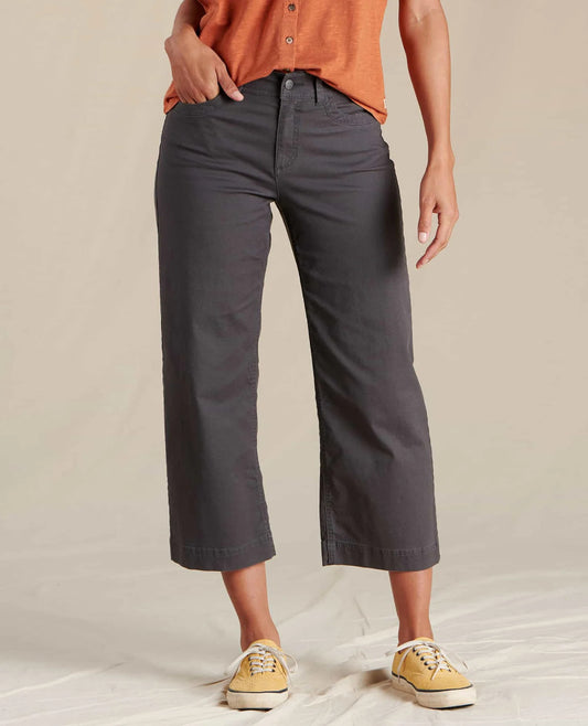 Toad and Co - Earthworks Wide Leg Pant - Soot