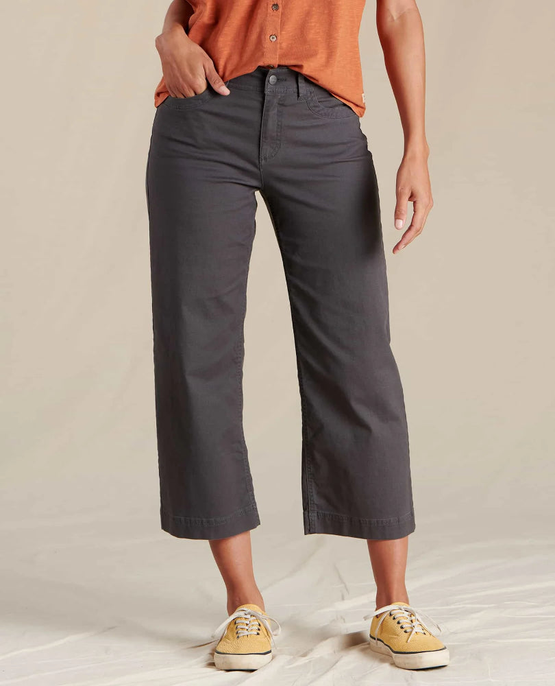 Toad and Co - Earthworks Wide Leg Pant - Epidote