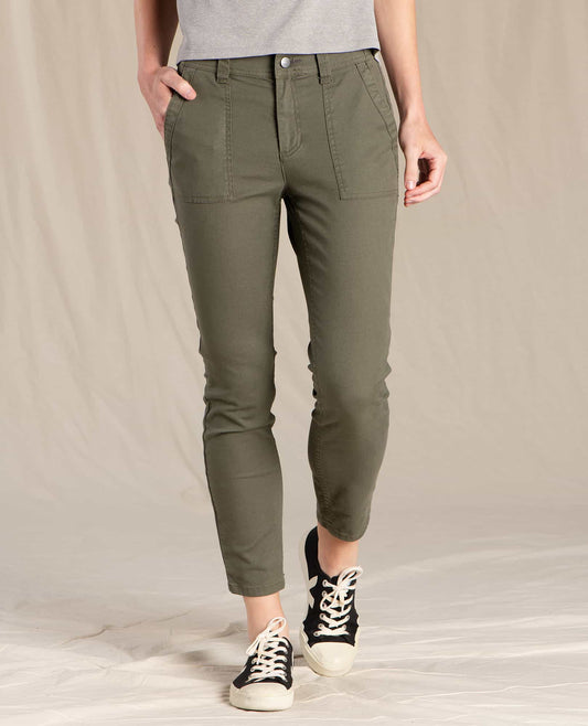 Toad and Co - Earthworks Ankle Pant - Women's - Soot