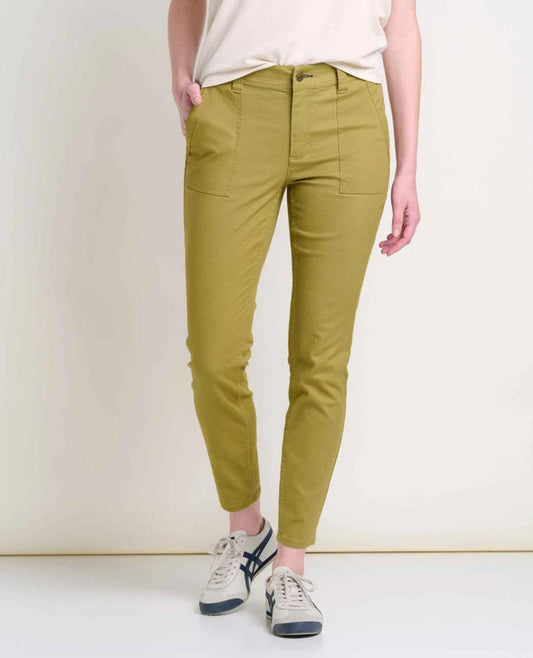 Toad and Co - Earthworks Ankle Pant - Women's - Green Moss