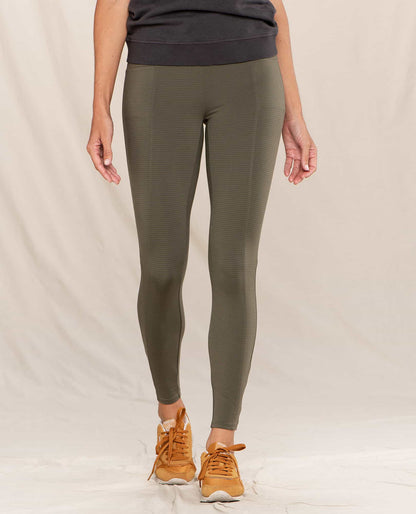 Toad and Co - Timehop Light Tight - Women's - Olive Stripe