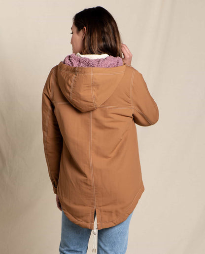 Toad and Co - Forester Pass Sherpa Parka - Women's - Adobe