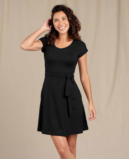 Toad and Co - Cue Wrap Short Sleeve Dress - Women's