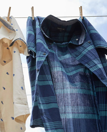 Toad and Co - Mattock Short Sleeve Shirt - Mantis Ikat