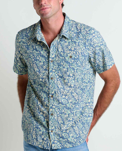 Toad and Co - Mattock Short Sleeve Shirt - Mantis Ikat
