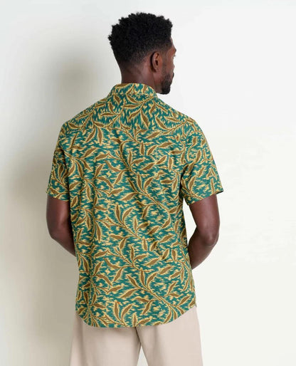 Toad and Co - Fletch Short Sleeve Shirt - Midnight Thistle Print