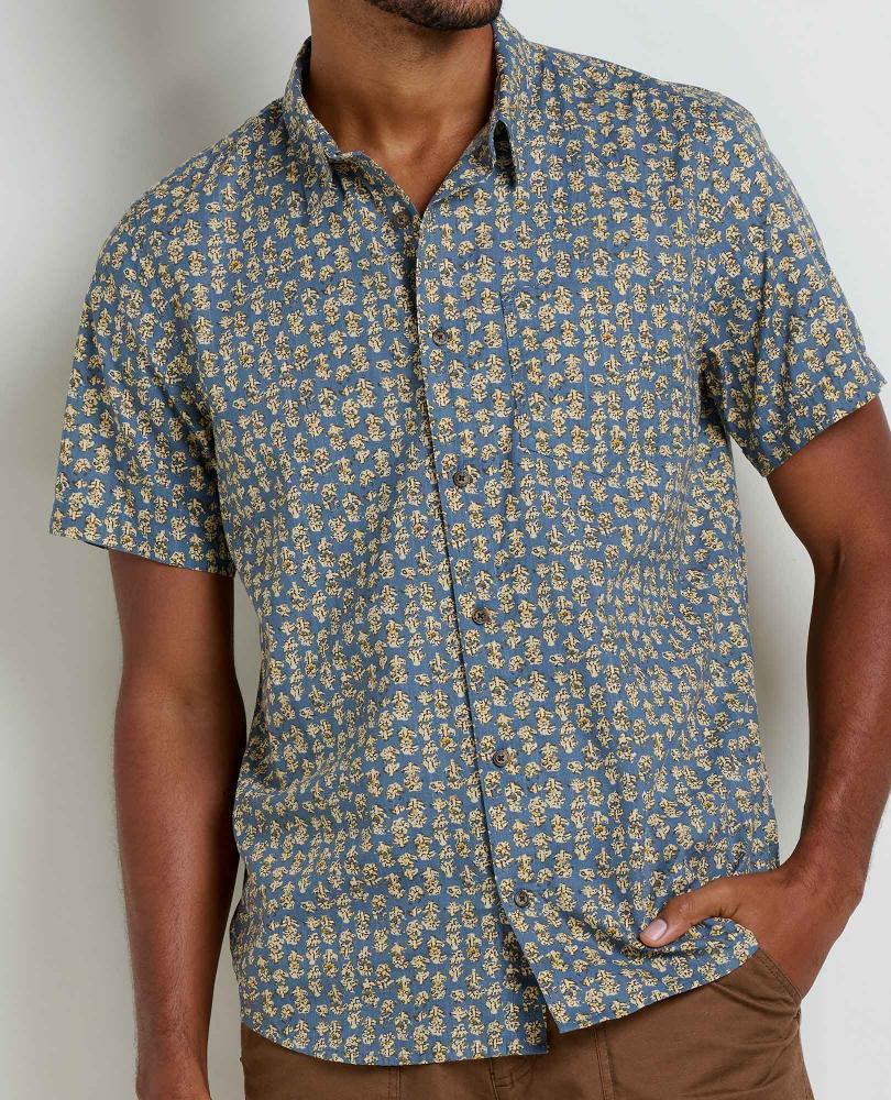 Toad and Co - Fletch Short Sleeve Shirt - North Shore Ditsy Print